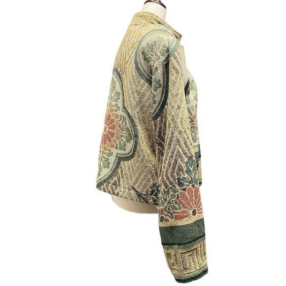1990’s Vintage Painted Pony Tapestry Jacket - Picture 7 of 15